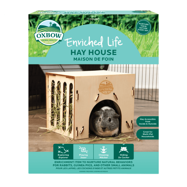 Oxbow Enriched Life - Premium Hay House for Small Pets