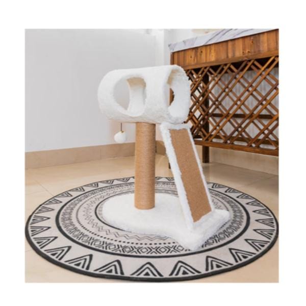 PetPals Space Needle-Style Multi - Functional Cat Tree for Feline Entertainment