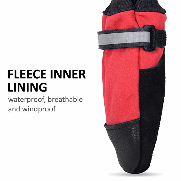 High - Quality Fleece - Lined Dog Boots by Muttluks