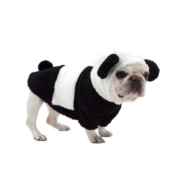 Adorable Panda - Inspired Costume for Your Playful Dog