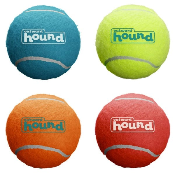 Outward Hound Premium Squeaky Tennis Ballz Dog Toy Set