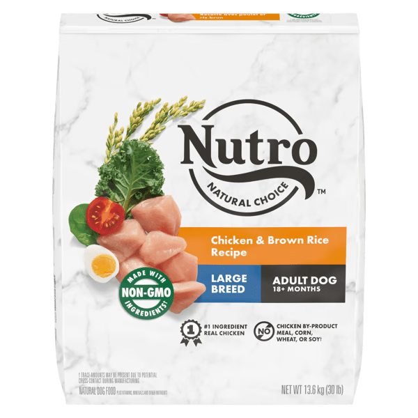 Nutro Natural Choice Premium Large Breed Adult Dry Dog Food with Chicken & Brown Rice