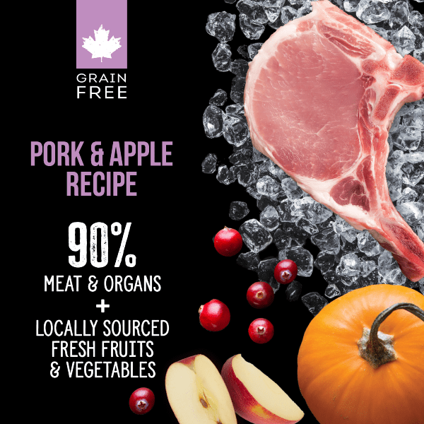 Nutrience SubZero Freeze-Dried Premium Raw Pork & Apple Dog Food