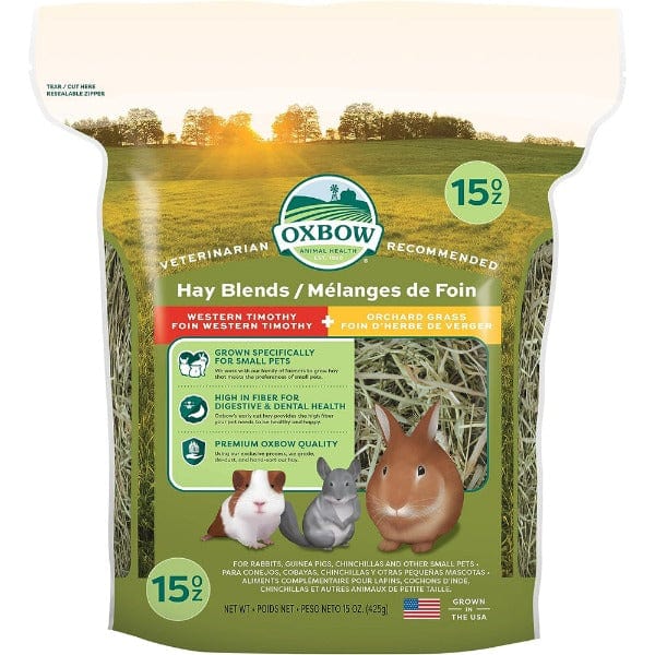 Oxbow Premium Small Pet Hay Blends of Western Timothy and Orchard Grass