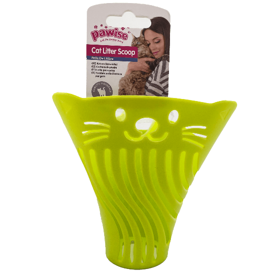 Pawise Ergonomic Scoop & Sift Cat Litter Scooper for Effortless Litter Cleaning