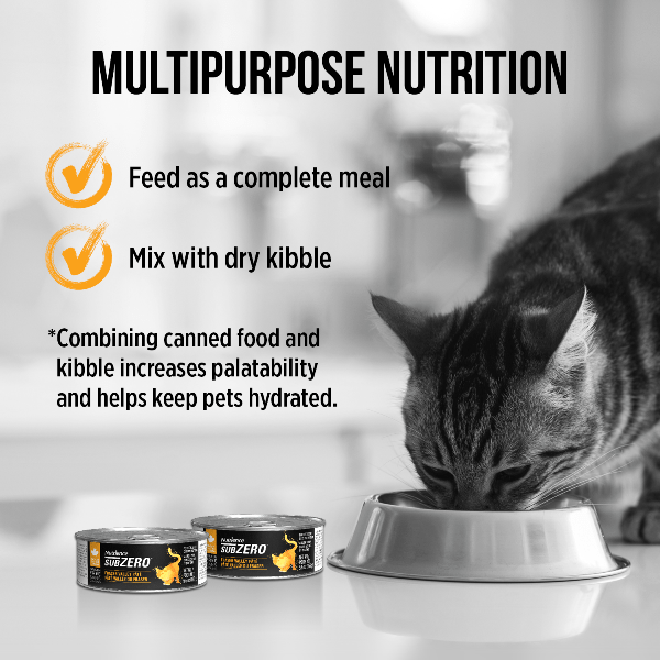 Nutrience SubZero Fraser Valley Grain - Free Pate Canned Cat Food, Made in Canada