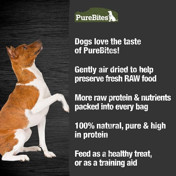 PureBites Premium Air - Dried Beef Jerky Dog Treats