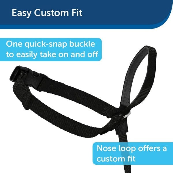 PetSafe Comfortable Nylon Easy Walk Headcollar for Dogs to Stop Pulling