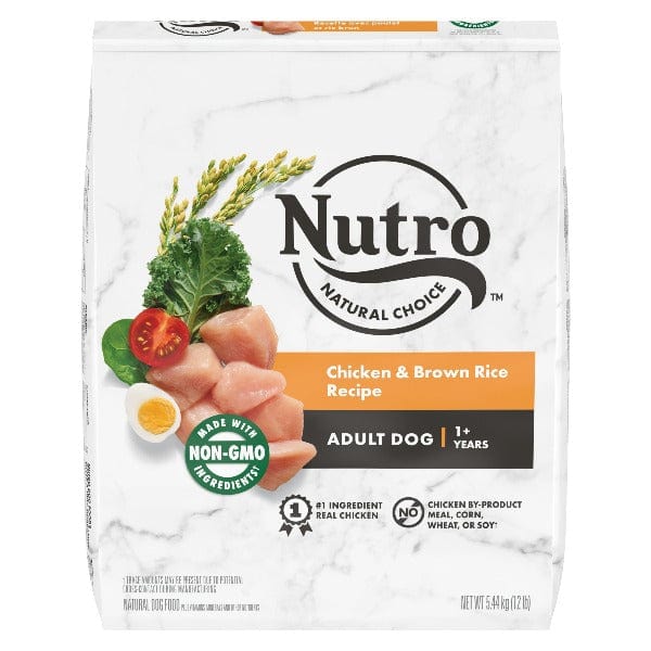 Nutro Natural Choice Premium Adult Dry Dog Food with Chicken and Brown Rice
