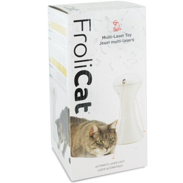 PetSafe FroliCat Automatic 360-Degree Dual-Laser Cat Toy for Endless Entertainment
