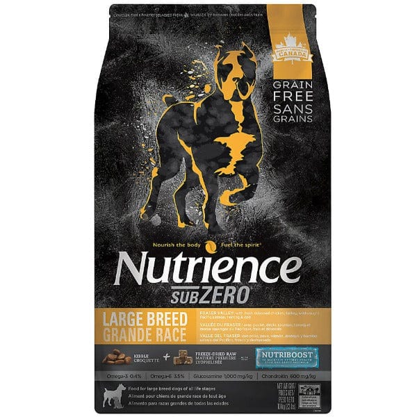 Nutrience SubZero Fraser Valley High - Protein Dry Dog Food for Large Breeds, 10kg