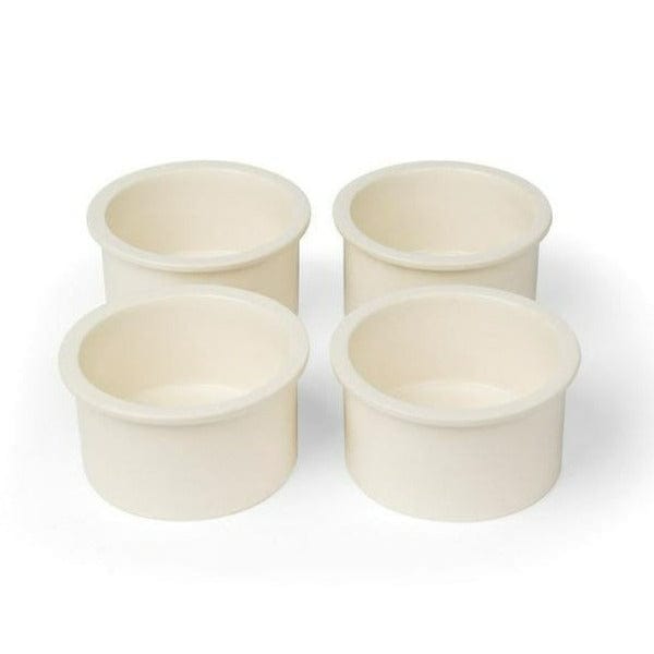 Prevue Pet Products Replacement Set of 4 Ceramic Bowls for Pet Accessories