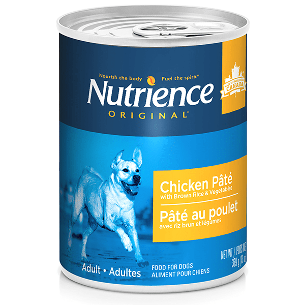 Nutrience Premium Original Chicken Pate Canned Dog Food for Active Adults