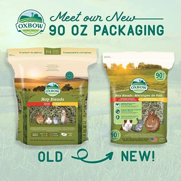 Oxbow Premium Small Pet Hay Blends of Western Timothy and Orchard Grass