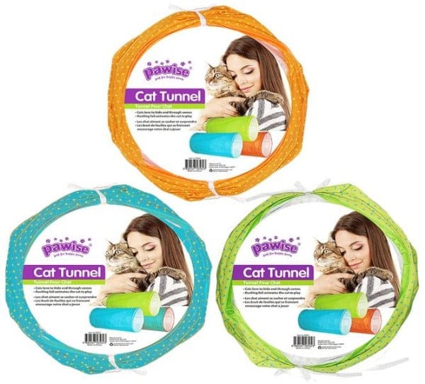 Pawise Interactive Cat Play Tunnel for Endless Fun