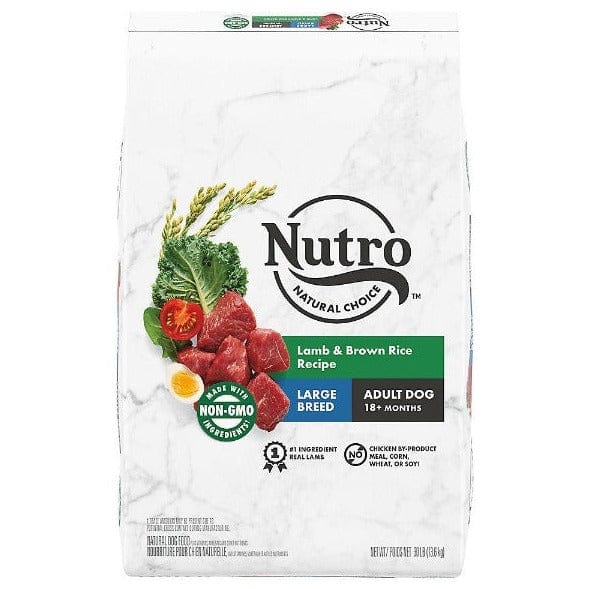 Nutro Natural Choice Large Breed Adult Dry Dog Food - 30lb Bag with Lamb and Brown Rice