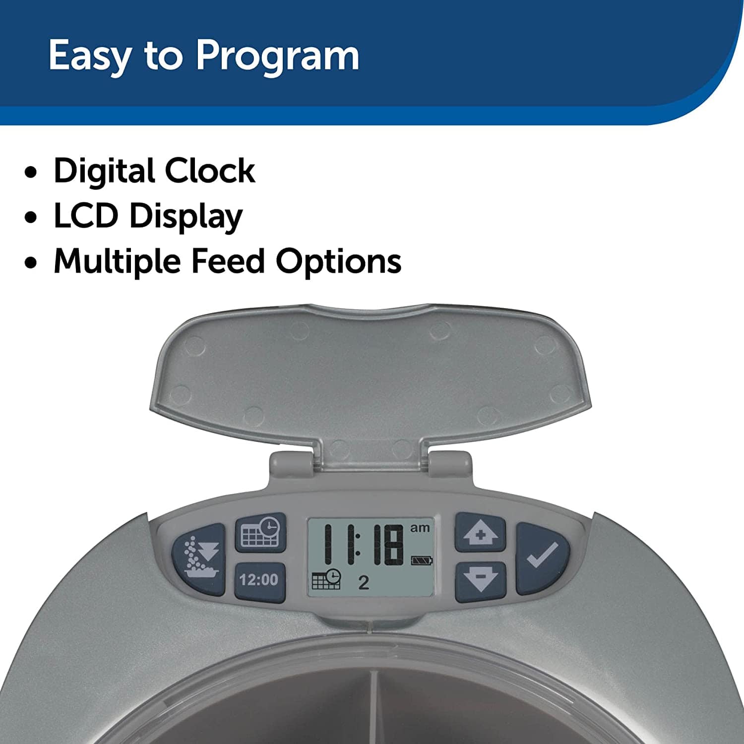 PetSafe Automatic Six - Meal Feeder for Busy Pet Owners