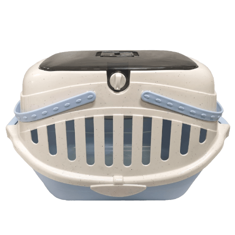 Pawise High - Quality Plastic Pet Carrier Ideal for Small Birds, Guinea Pigs, and Rabbits