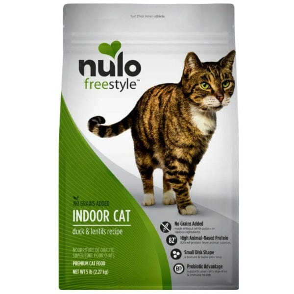 Nulo Freestyle Indoor Grain-Free Dry Cat Food with Duck & Lentils Recipe