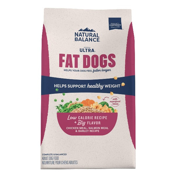 Natural Balance Premium Dry Dog Food Recipe for Fat Dogs