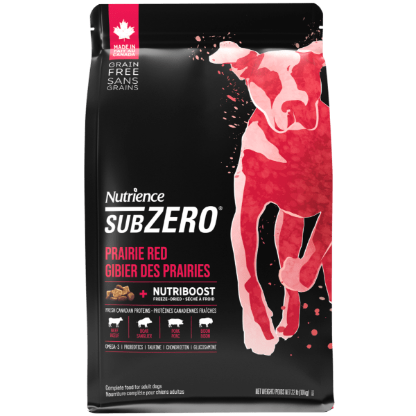 Nutrience SubZero Prairie Red Premium High - Protein Dry Dog Food
