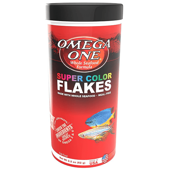 Omega One Premium Super Color Flakes for Freshwater Fish