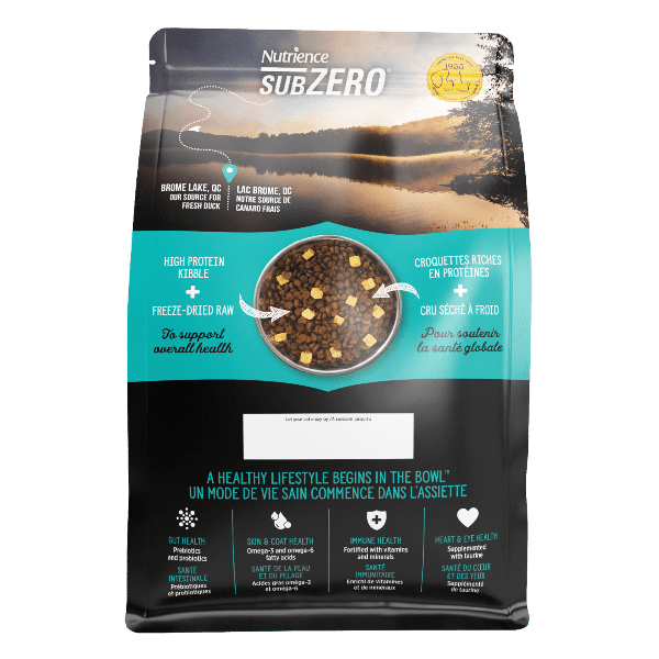 Nutrience SubZero Premium Duck & Pear Limited Ingredient Dry Cat Food for Sensitive Cats