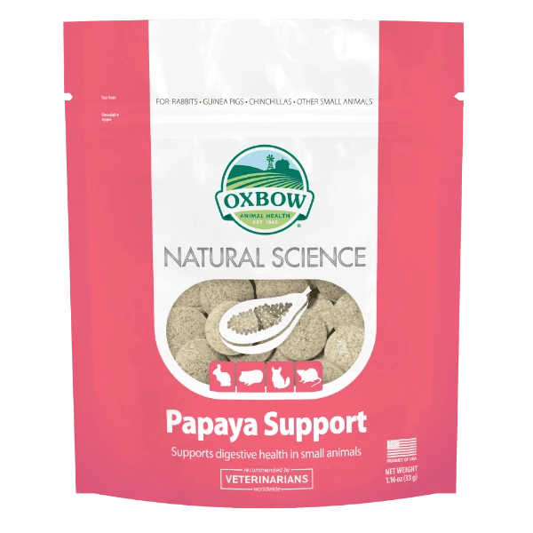 Oxbow Natural Science Papaya Support Formula for Small Pets' Digestive Health