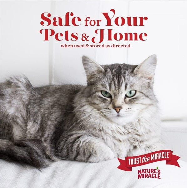 Nature's Miracle Foam: Powerful Cat Urine Destroyer with Fresh Scent