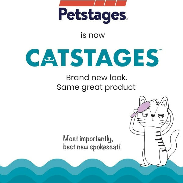 Petstages Catnip-Stuffed Dental Shrimpies Cat Toy for All Ages