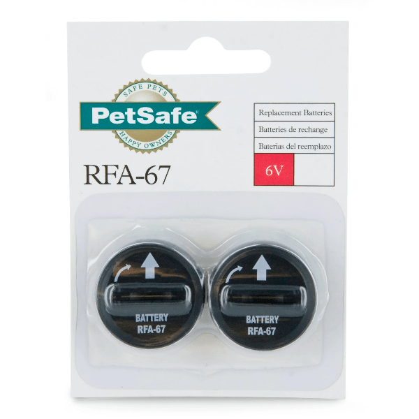 PetSafe 6-Volt Lithium Battery Pack - Set of Two Batteries for Pet Devices