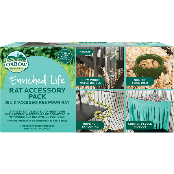 Oxbow Enriched Life - Premium Rat Accessory Set for Optimal Well - being