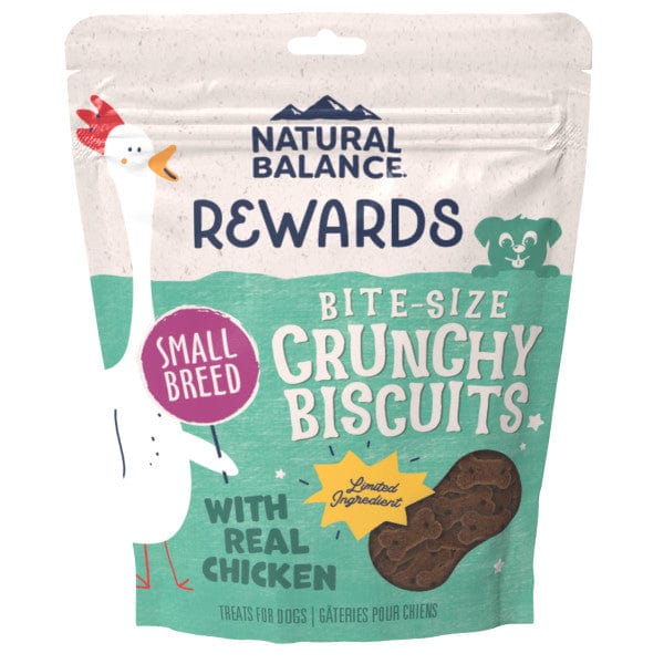 8oz Natural Balance Small Breed Crunchy Biscuits with Real Chicken Recipe