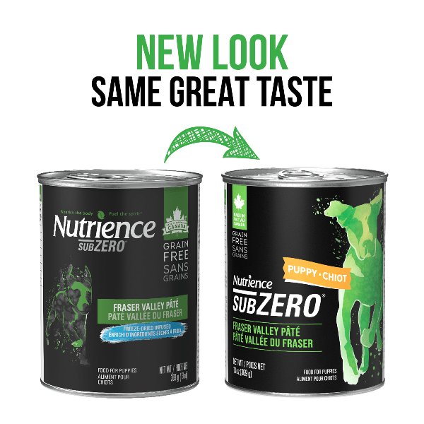 Nutrience SubZero Fraser Valley Canned Puppy Food - Grain - Free Pâté for Young Canines