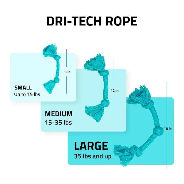 Playology High - Performance Dri - Tech Rope Toy for Dogs