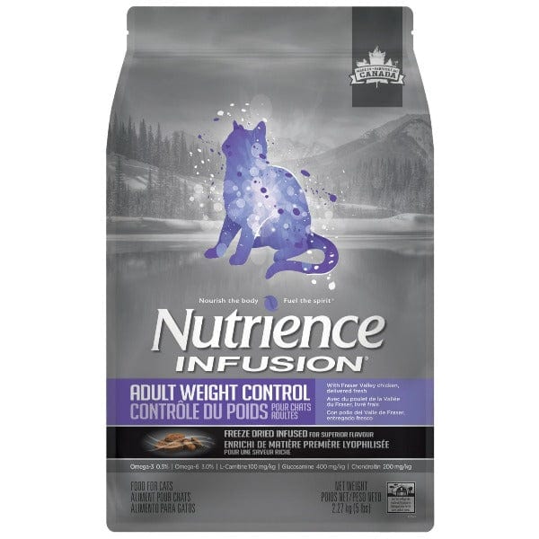 Nutrience Infusion Dry Cat Food for Adult Weight Management