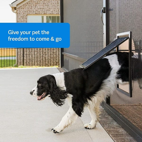 PetSafe Adjustable Slide - Lock Pet Screen Door for Small Pets