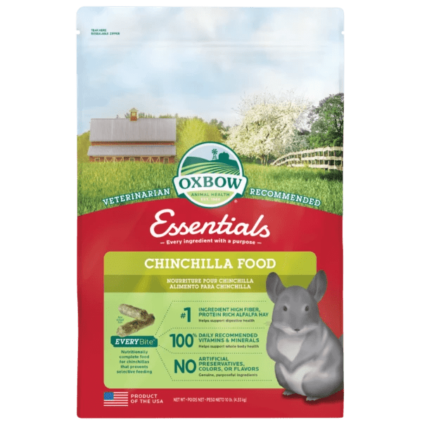 Oxbow Premium Chinchilla Food with Essential Nutrients