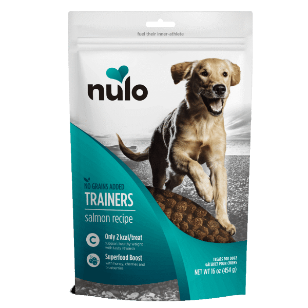 Nulo Freestyle Grain - Free Salmon Recipe Canine Training Snacks for Dogs of All Ages