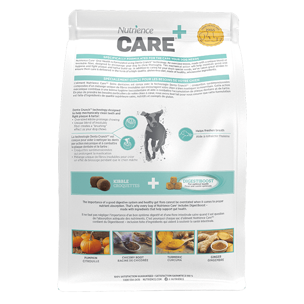 Nutrience Care+ Premium Dry Dog Food for Optimal Oral Health