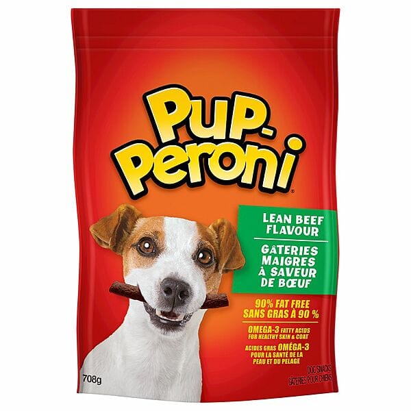 Pup - Peroni Lean Beef Flavored Premium Dog Treats for All - Sized Canines