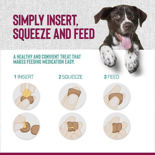 Pill Buddy Naturals Canine Pill - Hiding Treats with a Delicious Peanut Butter and Honey Recipe
