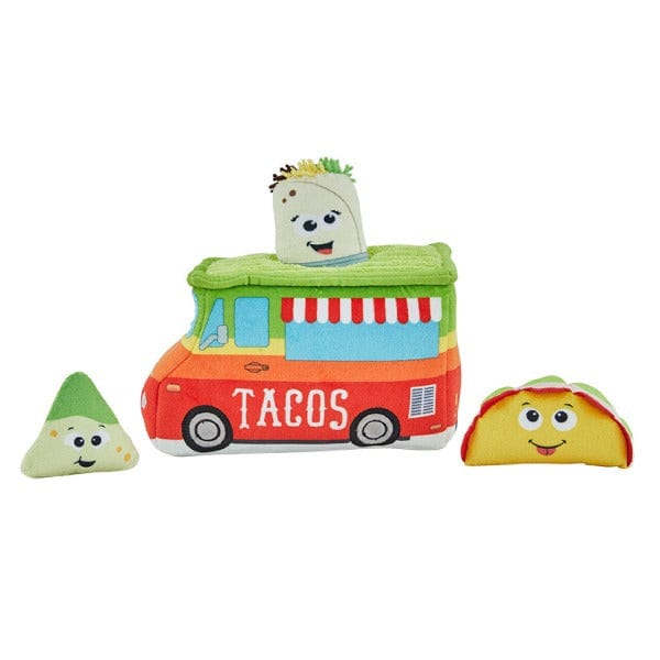 Outward Hound Interactive Plush Hide and Seek Dog Toy Puzzle - Hide A Taco