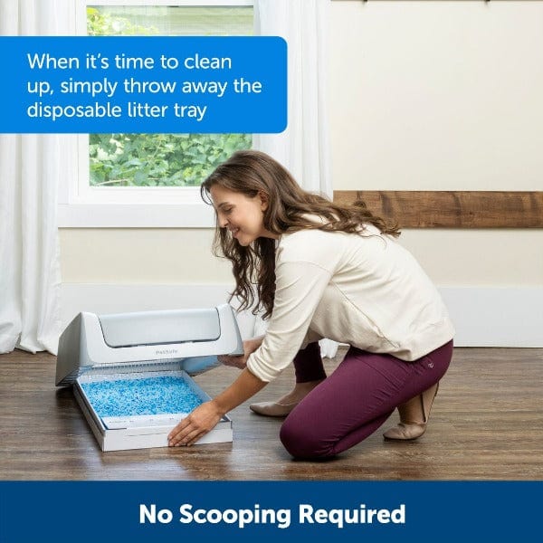 PetSafe ScoopFree Disposable Replacement Litter Trays for Cat Litter Boxes