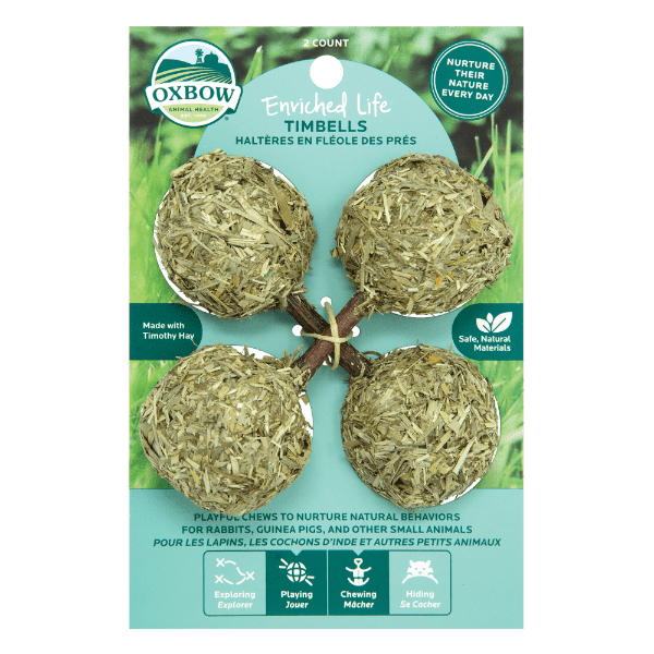 Oxbow Enriched Life Timbells - Ideal Chews for Small Pets