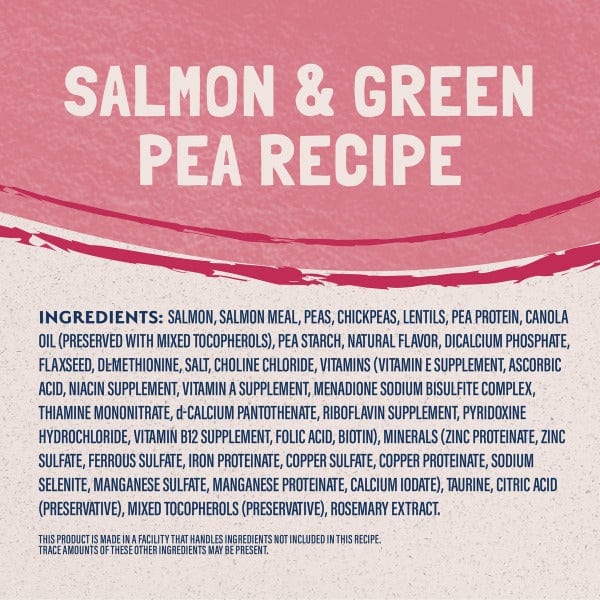High - Quality Natural Balance Limited Ingredient Grain - Free Dry Cat Food with Salmon and Green Peas for Adult Cats