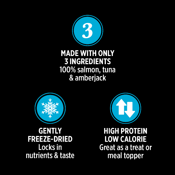 Nutrience Freeze - Dried Delight: Salmon, Tuna & Amberjack Dog Treats