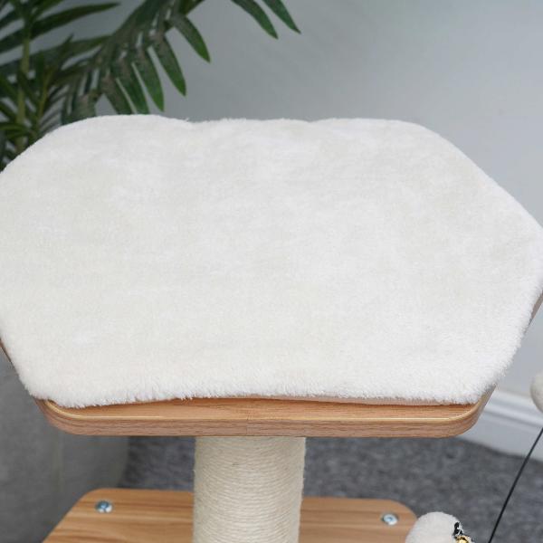 PetPals Modern Multifunctional Shrine-Style Cat Tree for Indoor Cats