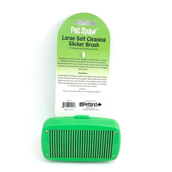 Self-Cleaning Pet Spaw Slicker Brush for Grooming Your Beloved Dog