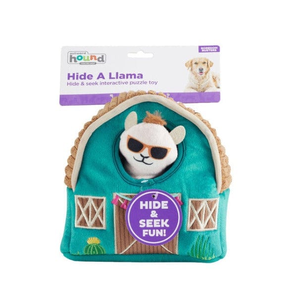 Outward Hound Interactive Plush Hide A Llama Dog Toy Puzzle for Endless Fun